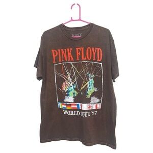 Pink Floyd World Tour ’87 Graphic T-Shirt Large unisex